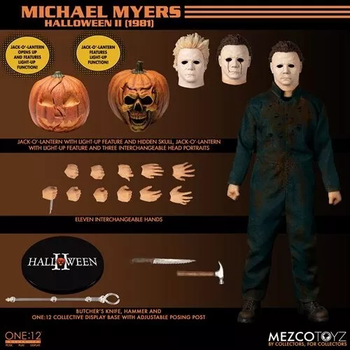 Mezco NEW * One:12 Michael Myers * Halloween II (1981) Action Figure Horror