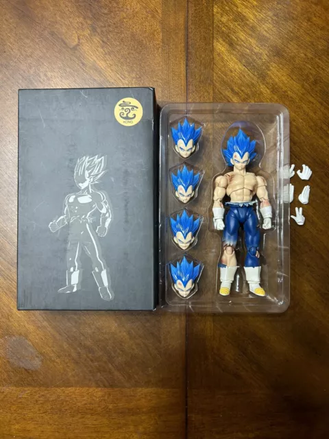 SH Figuarts Kong Studio Super Saiyan 5 SSJ5 Goku WHITE Dragon Ball Z USA  SELLER