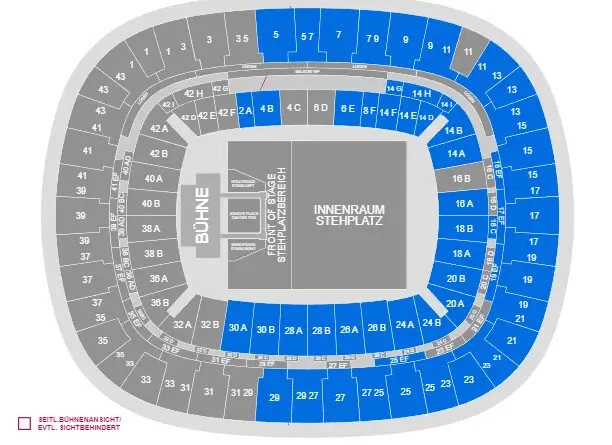 Harry Styles Love on Tour 5.07.2023, posto a sedere Francoforte, piazzale Ticketmaster 2
