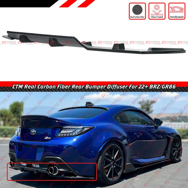 FOR 2022-2024 SUBARU Brz Toyota Gr86 Rs Style Carbon Fiber Rear Bumper ...