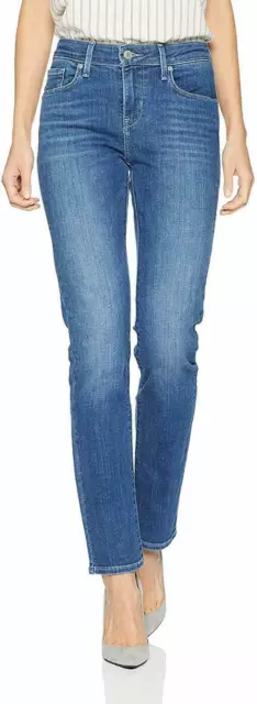 WOMEN'S LEVI CLASSIC Mid-Rise Skinny Stretch Sculpt Jeans D24 $28.95 ...