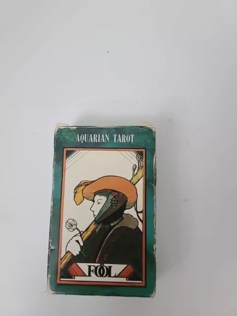 vintage the aquarian tarot the fool（Vintage Aquarian Tarot