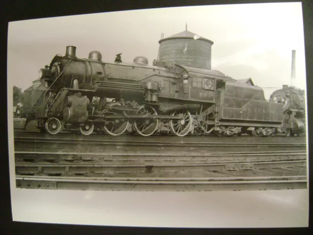 Vintage Original 17.8cm X 12.7cm Zug Foto Dampflokomotive 77 Rutland