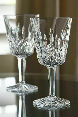 Waterford Crystal Lismore Claret Wine Glasses Set of 2 New made in Ireland