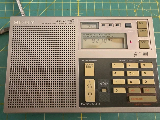 Sony ICF-7600D Weltempfänger Radio | Kaufen auf