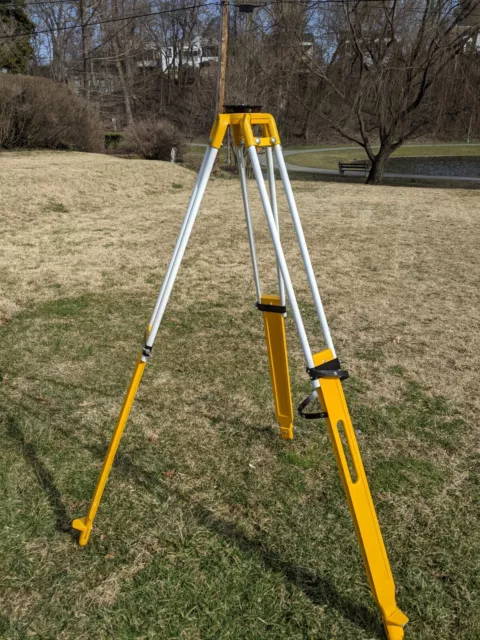 Astrophotography Tripod- Berger Wood and Metal Survey Tripod Custom Modified