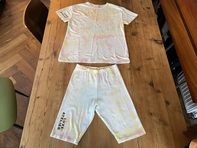 Set pantaloncini e t-shirt ragazze River Island. Lusso/atelier.  Età 11-14 anni