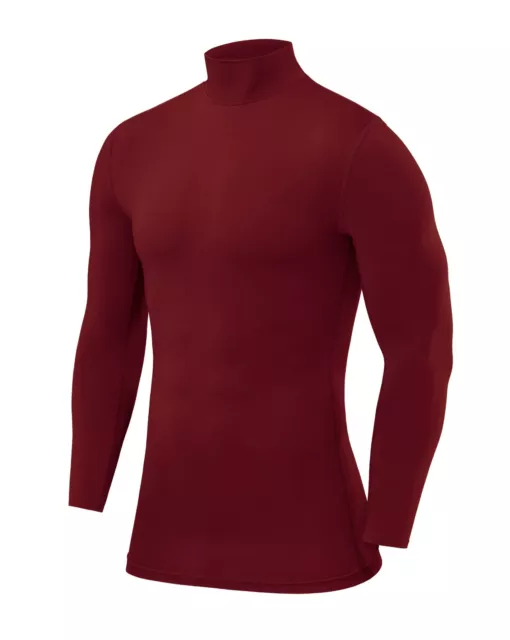 Chemises à manches longues simulées pour hommes et garçons à base de compression PowerLayer 2