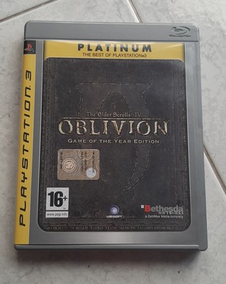 PLAYSTATION 3 ps3 THE ELDER SCROLLS IV OBLIVION CON MAPPA 