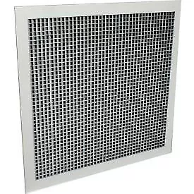 American Louver Sight Guard Return Grille W/ 45 Degree Sight Proof Core, 22" x