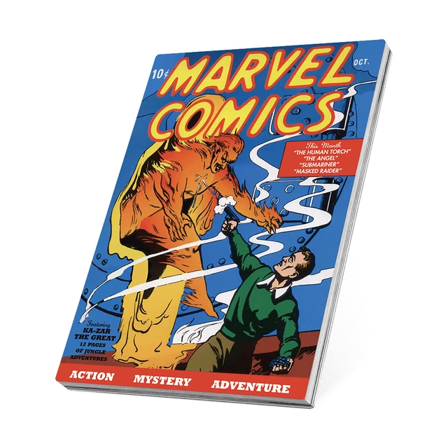 2023 Niue Marvel Comics #1 COMIX 1oz Silver Colorized Proof Coin Mintage of 5000