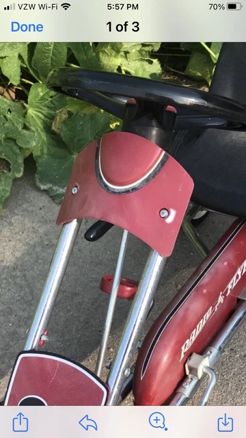 VINTAGE 1960S Radio Flyer Pedal Car 87 Speedy Box Car - Nice Condition
