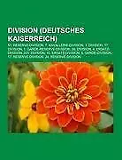 Division (Deutsches Kaiserreich) | Buch | 9781158938544