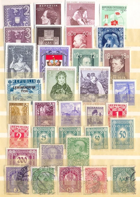 Restsammlung Österreich, Kaiserreich bis Zweite Republik 10