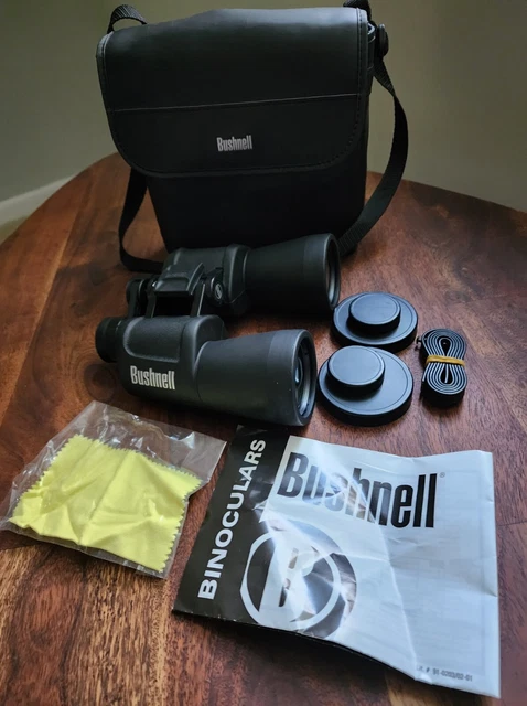 Bushnell 13-1650 Binoculars 16x50 New with Case & Accessories