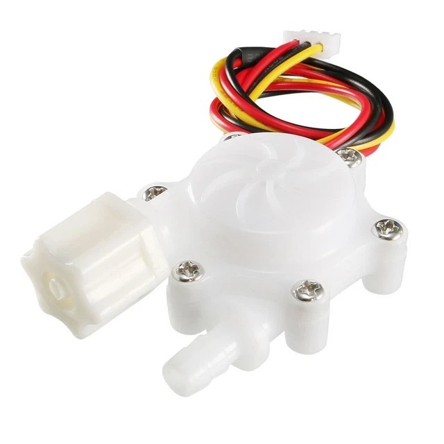 Hall Effetto Acqua Flusso Sensore Interruttore Misuratore Di Liquidi Dc5V 0.15-1