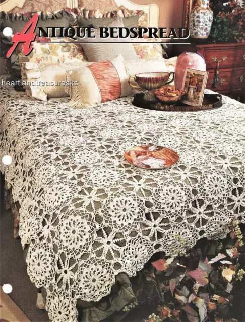 Antique Bedspread  Annie's Attic Crochet Afghan Pattern Page