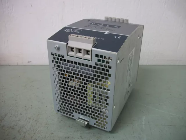 Sola Power Supply Sdn10-24-100P 24Vdc 10Amp