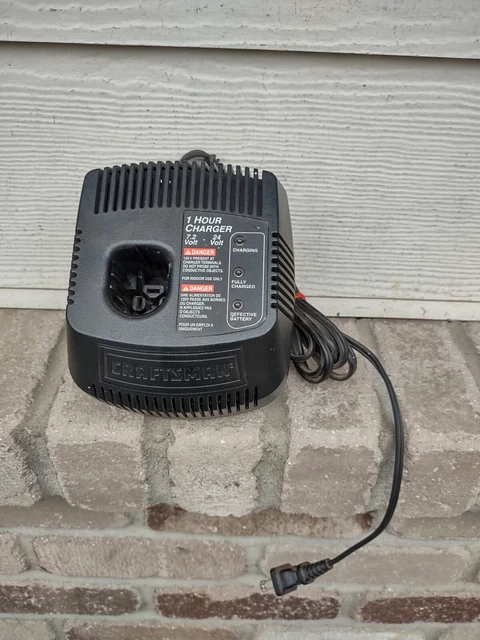 Craftsman OEM 1 Hour Fast Battery Charger 7.2V 12V 18V 19.2V 24V WORKS FAST SHIP