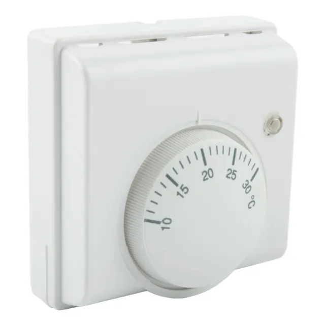 Thermostat de pièce monté en surface fiable et économique avec marche/arrêt