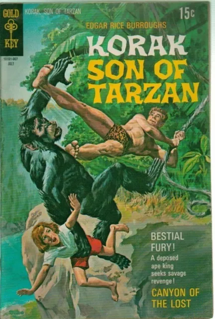 Korak Son of Tarzan #36  Gold Key Comics 1970