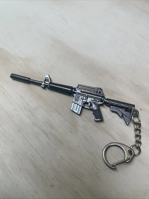 Mintoys 1:12 Scale Gold AK47 AKM Gun Keychain – Battlefield 4 / PUBG Collectible – 3.7 Inches 3 thumbnail image