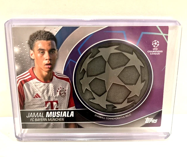 JAMAL MUSIALA TOPPS UEFA Club Competitions 20232024 Starball Relic SC