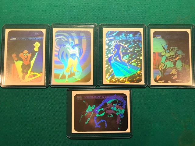 Complete Your Set - 1990 Marvel Universe Holograms - Pick