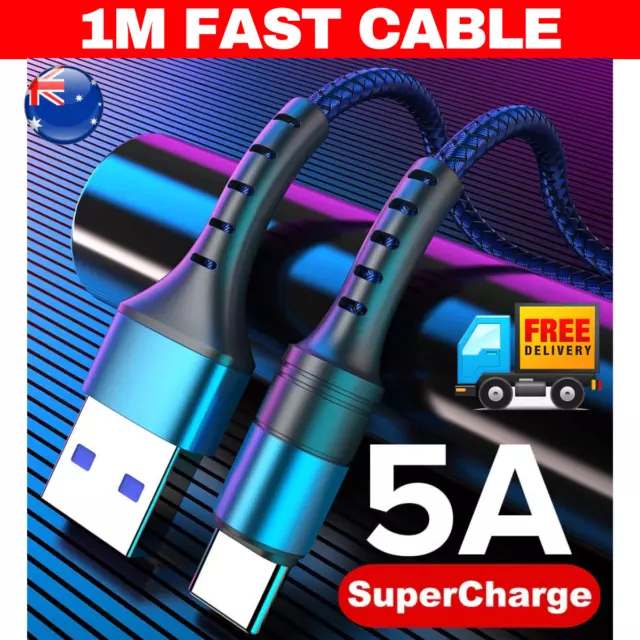 1m Type-C 3.1 USB-C Male Data FAST Snyc 1 meter Charging Cable Samsung ipad