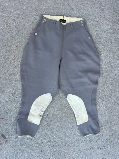 Rare 1920’s or 1930’s Abercrombie & Fitch jodhpur side button pants