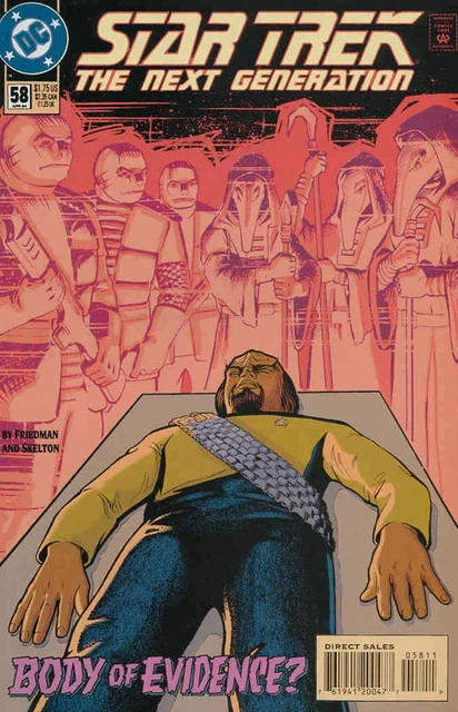 Star Trek: The Next Generation #58 VF; DC | we combine shipping