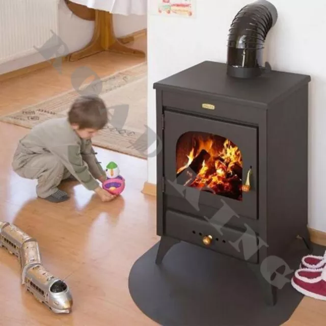 Stufa a Legna Camino con Combustibile Solido Prity K1R 9,5kw. ECO DESIGN EEK-A