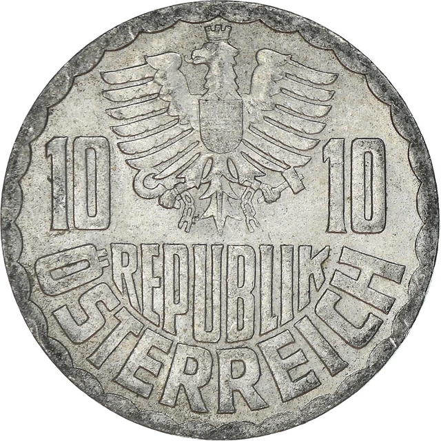 [#962683] Coin, Austria, 10 Groschen, 1970
