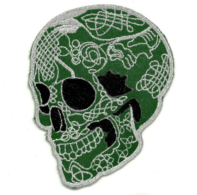 Patch écusson Blason Patche Mechanic Skull Mécanique Tete De Mort Thermocollant | UK - Foto 13