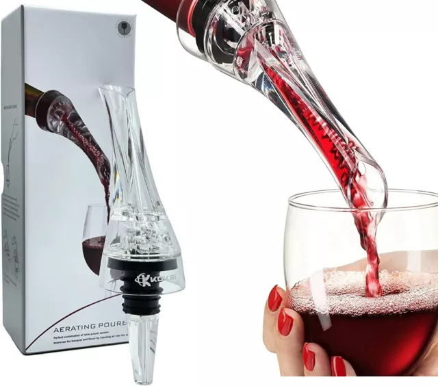 Wine Aerator Pourer Spout for Instant Aeration of Red Wine White Wine Bottle Tap