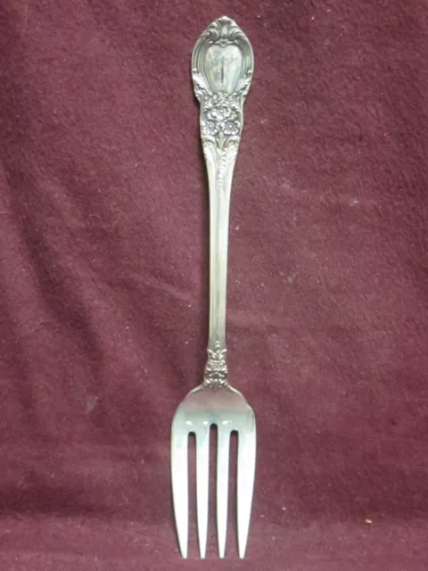 Lunt Sterling AMERICAN VICTORIAN SALAD FORK  6 3/8" 36 grams No Mono