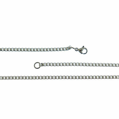 Collar de cadena caja de acero inoxidable 20" - 3 mm - 1 collar - N814