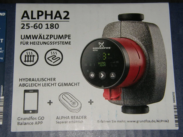 Grundfos Alpha 2 25 60 Richtig Einstellen picclick.de