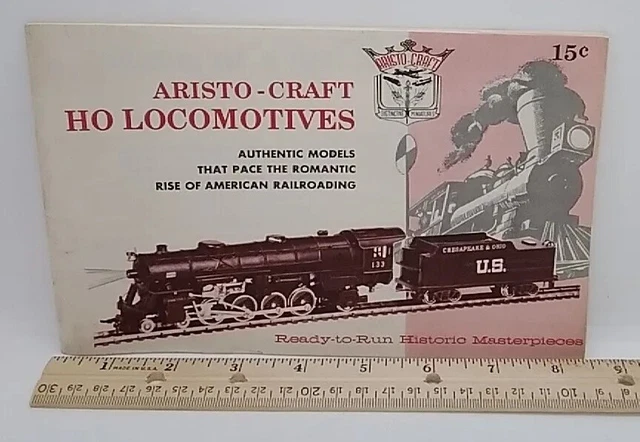 Aristo-Craft catalog - HO Locomotive Model Kits Hobby - 1962