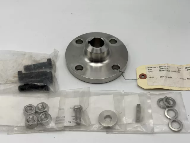 Lightnin Removable Coupling 5.625" Outside 3.75" Hole Centers 1" Bore 131877316