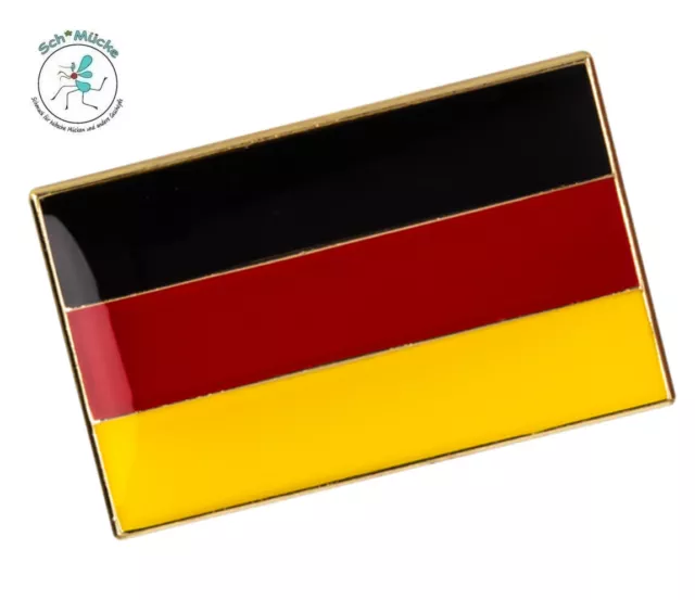 Anstecker Deutschland Fahne Flagge Anstecknadel Stolz Glücksbringer Geschenkidee