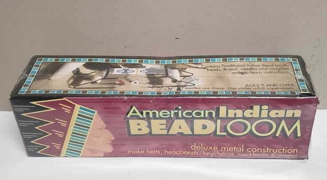 Kit de telar indio americano todo para hacer cinturones diademas collares más