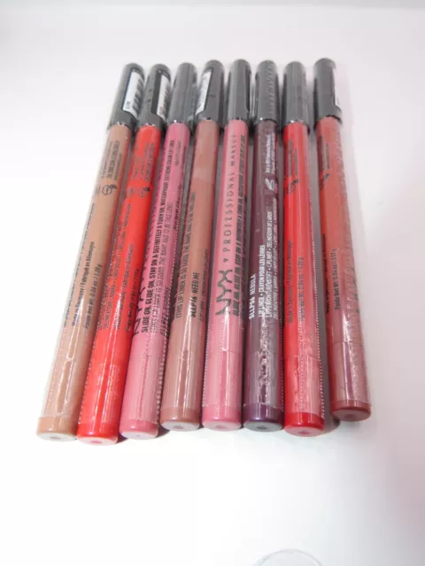 Nyx Professional Slide On Waterproof Extreme Color Lip Liner Choose Your Colour