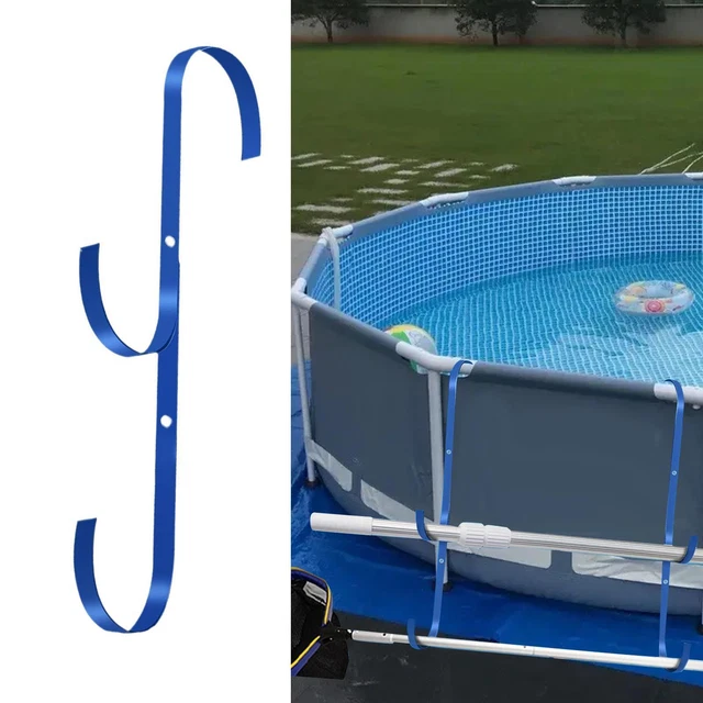 2 Pièces Cintre De Poteau De Piscine - Crochet Réglable Pour Robot Nettoyeur - Compatible Universel