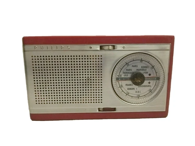Radio Transistor Philips Vintage Années 60