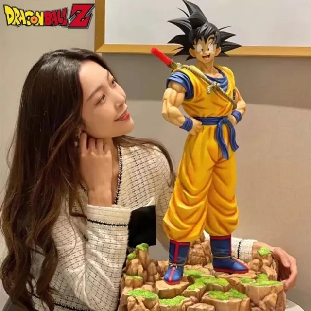 dragon ball Z figurine son Goku 30cm Bâton Statuette Collection Manga