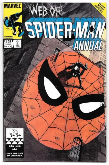 Web Of Spider-Man Annual #2 ~ 1986 Marvel Comics, Warlock, Magik, Mirage, Cypher
