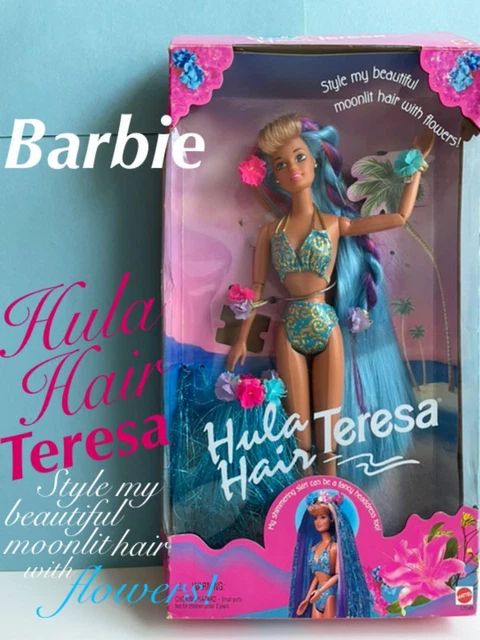 Barbie Doll Figure Hula Hair Teresa Vintage Barbie Doll Figure Hula Hair Teresa Vintage