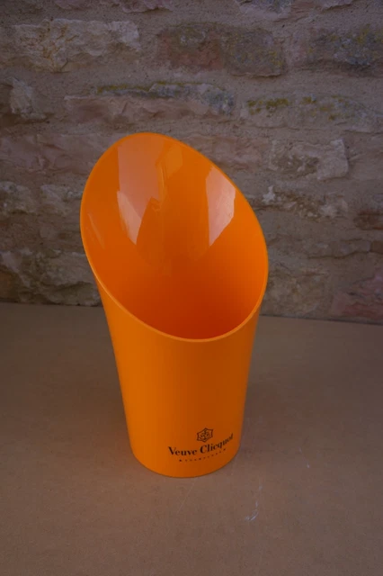 Seau à Champagne Veuve Clicquot Ponsardin – Noir Et Orange – Occasion