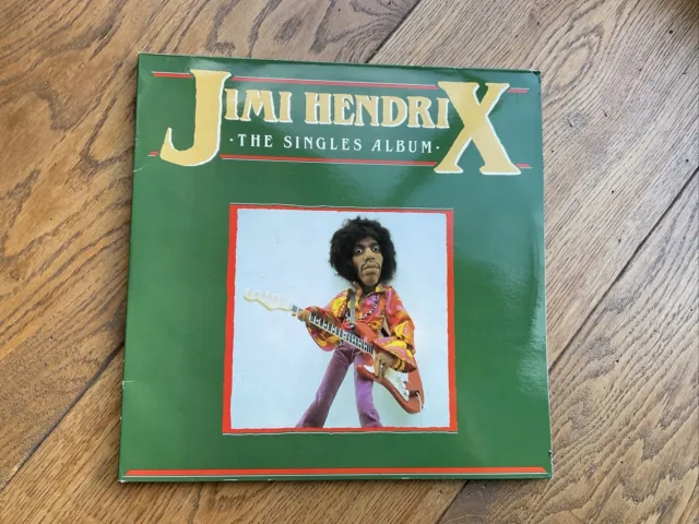 Jimi Hendrix  THE SINGLES ALBUM UK RARE DOUBLE VINYL  1983 Original POLYDOR